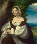 Correggio Antonio Allegri Portrait of a Lady  - Hermitage